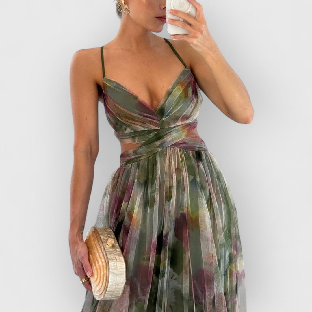 Isabella™ | Maxi dress with floral print
