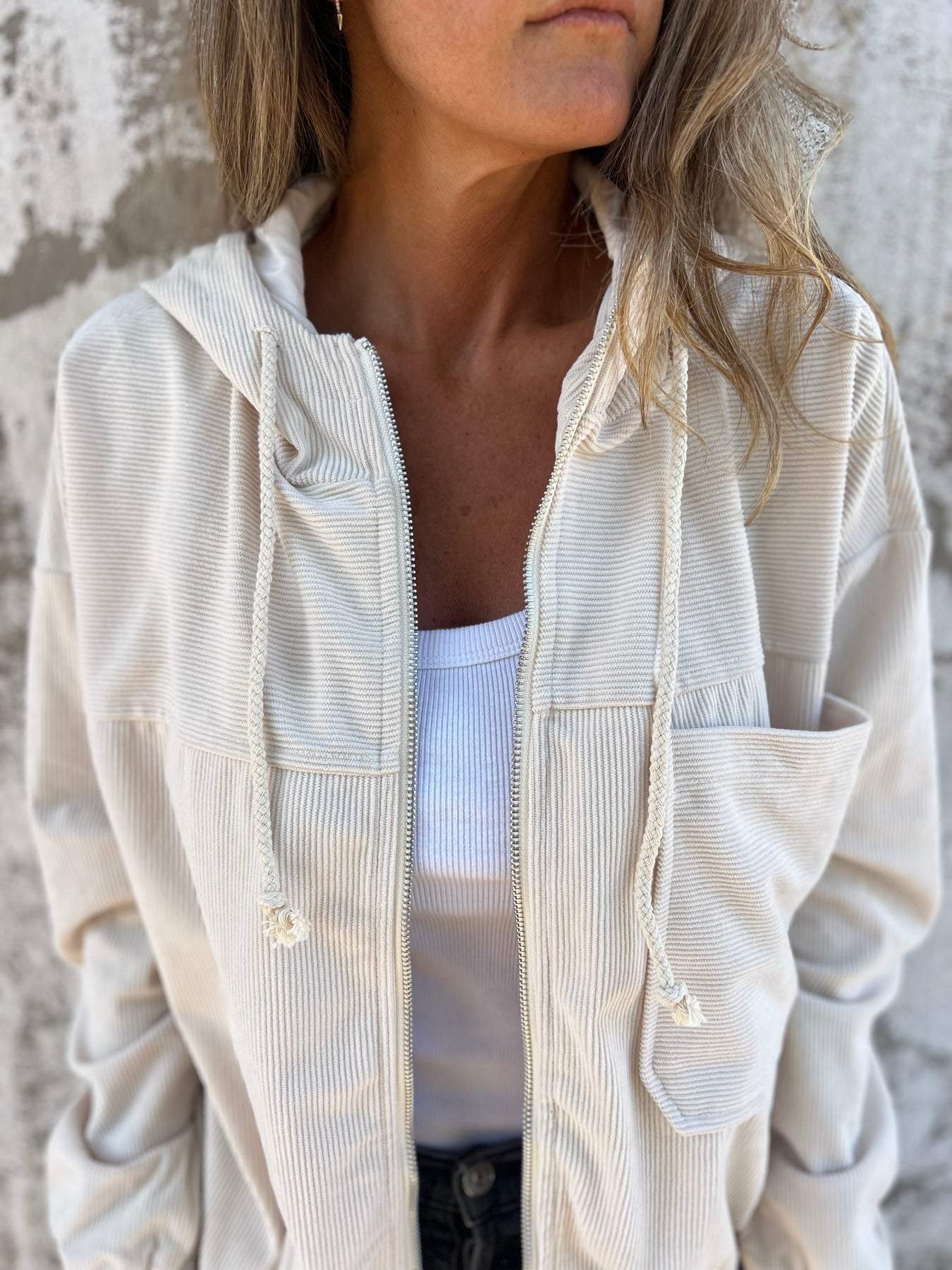 Isabella™ Casual jacket with hood and zip