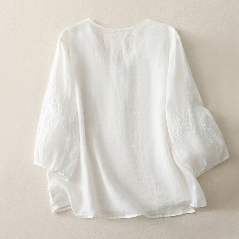 Renna – Linen Blouse