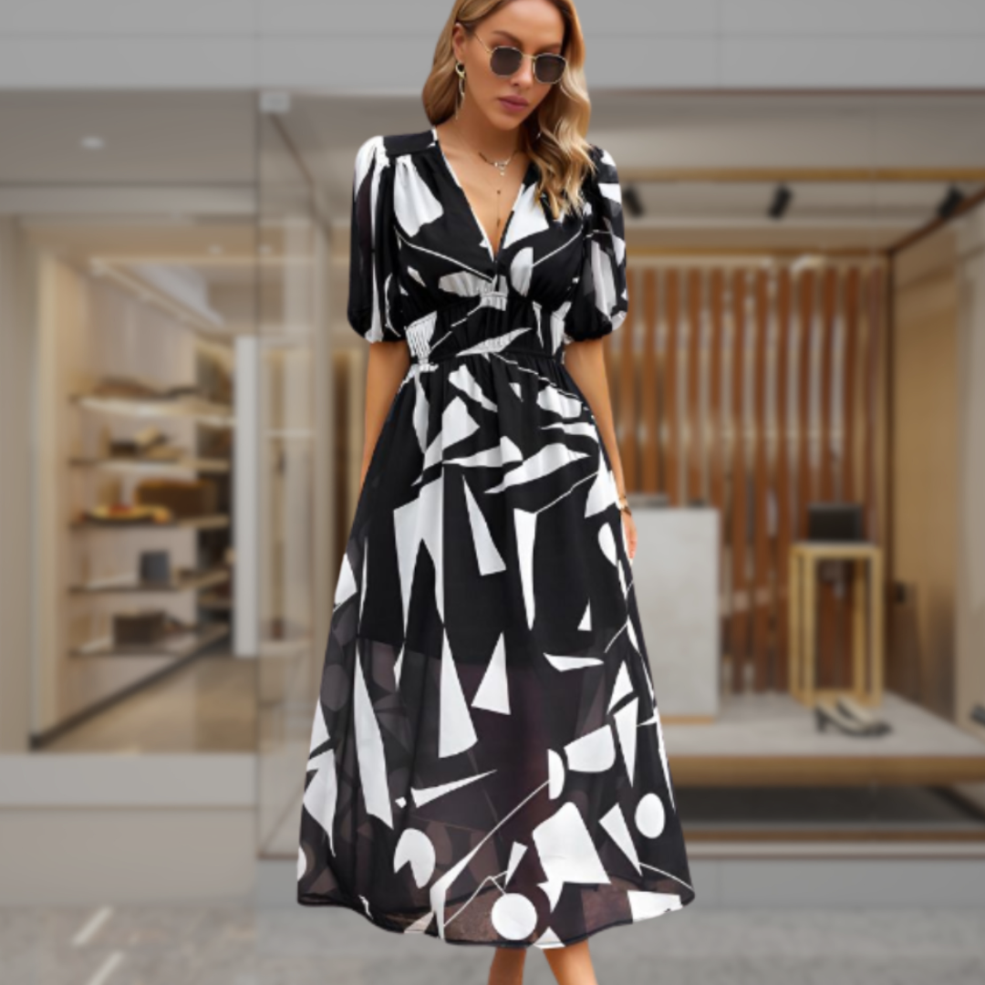 Juliana - Elegant Floral Dress