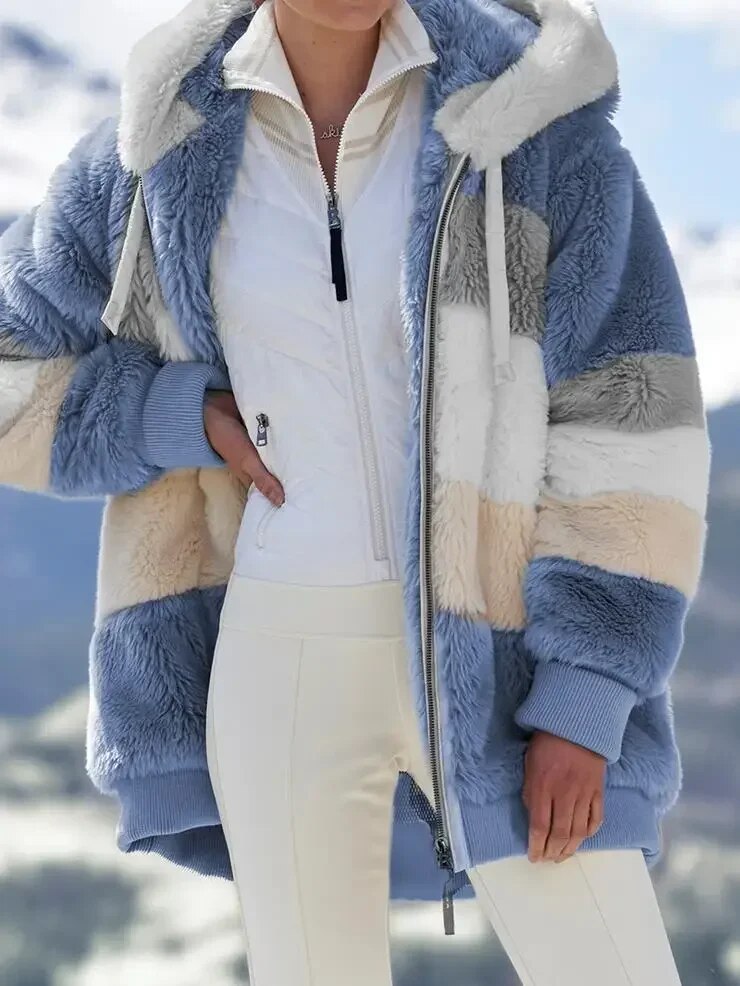 Isabella™ Women's Winter Jacket with Hood and Zipper