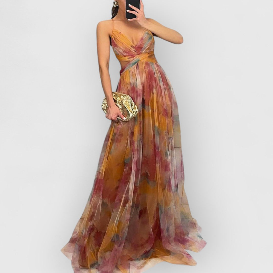 Isabella™ | Maxi dress with floral print