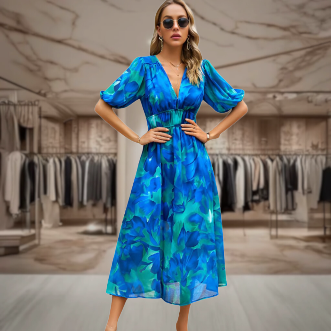 Juliana - Elegant Floral Dress