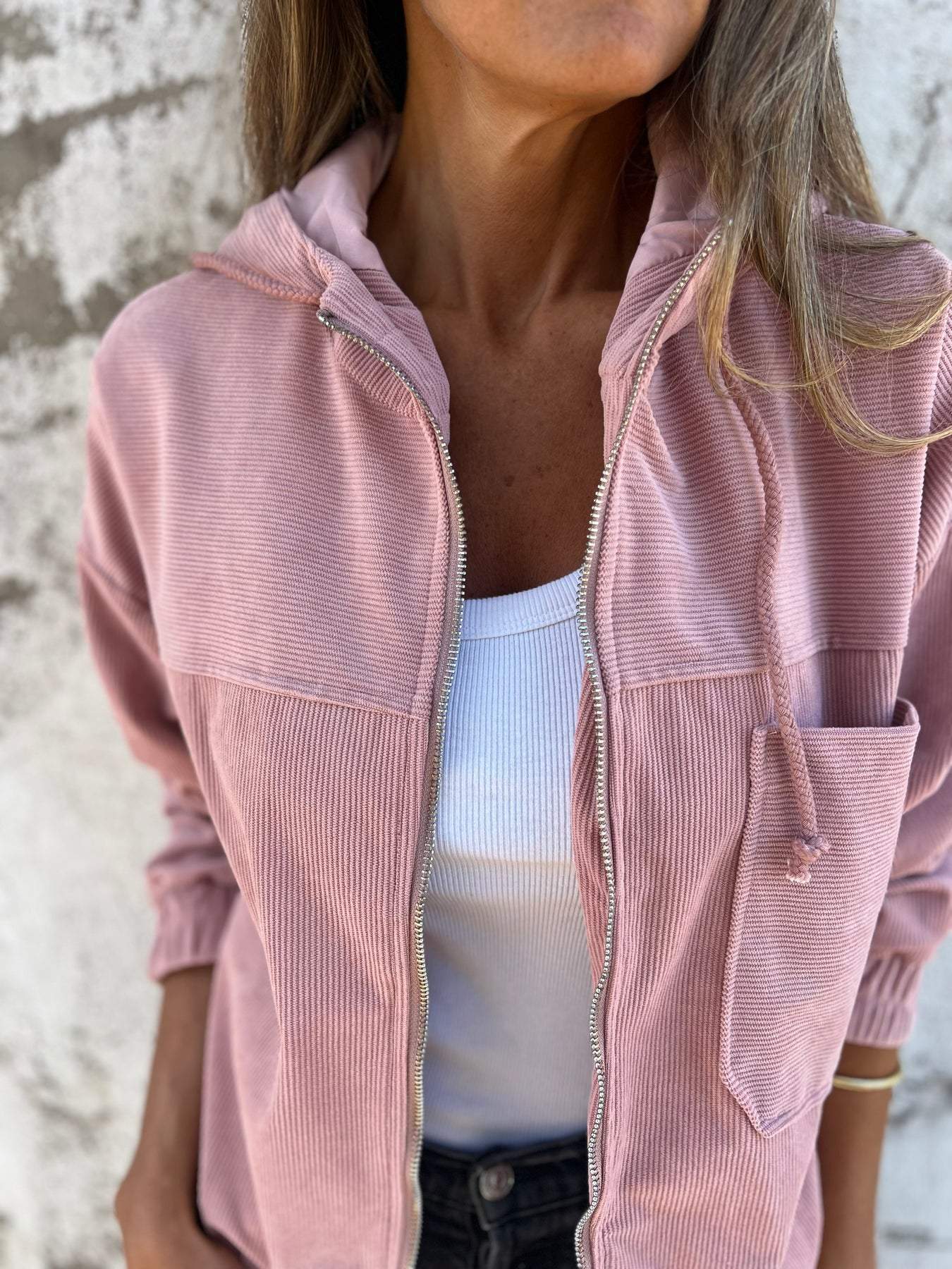 Isabella™ Casual jacket with hood and zip