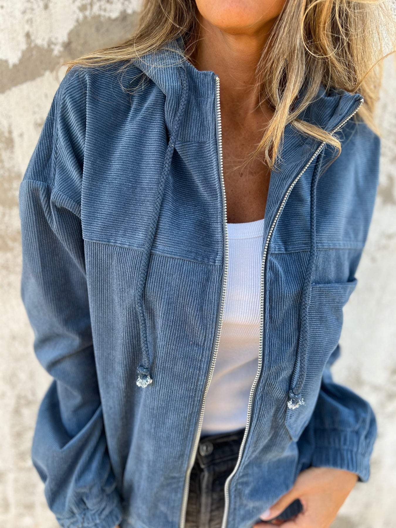 Isabella™ Casual jacket with hood and zip
