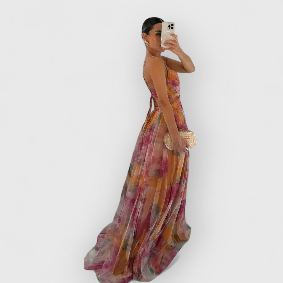 Isabella™ | Maxi dress with floral print