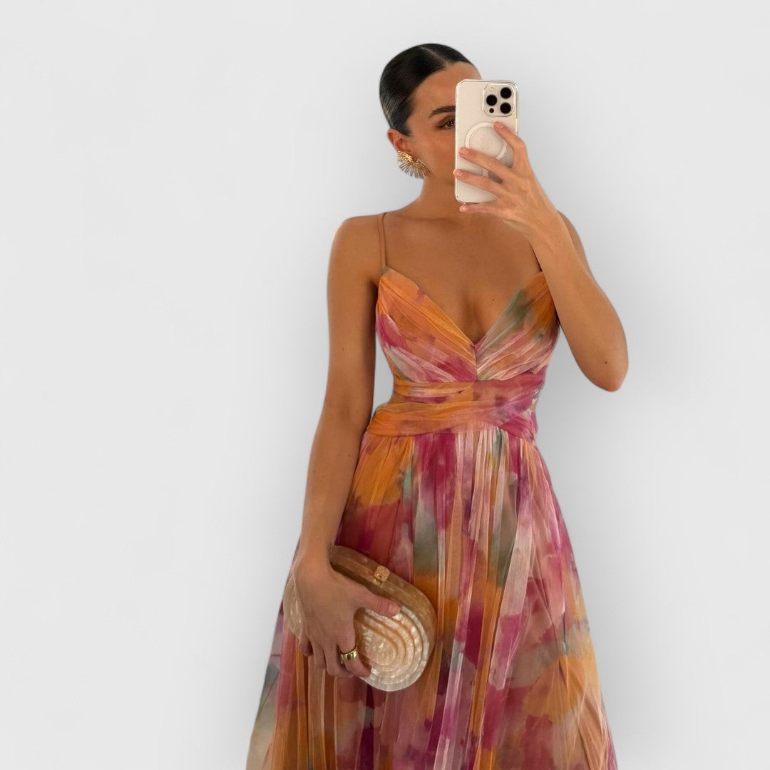 Isabella™ | Maxi dress with floral print
