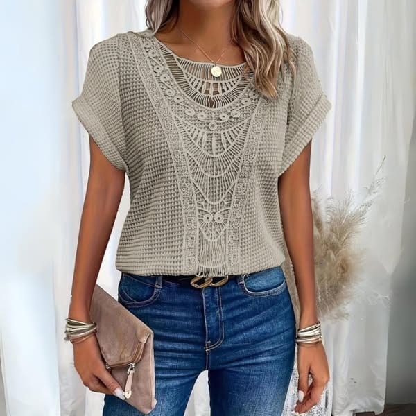 isabella™ | Elegant Ibiza-style blouse