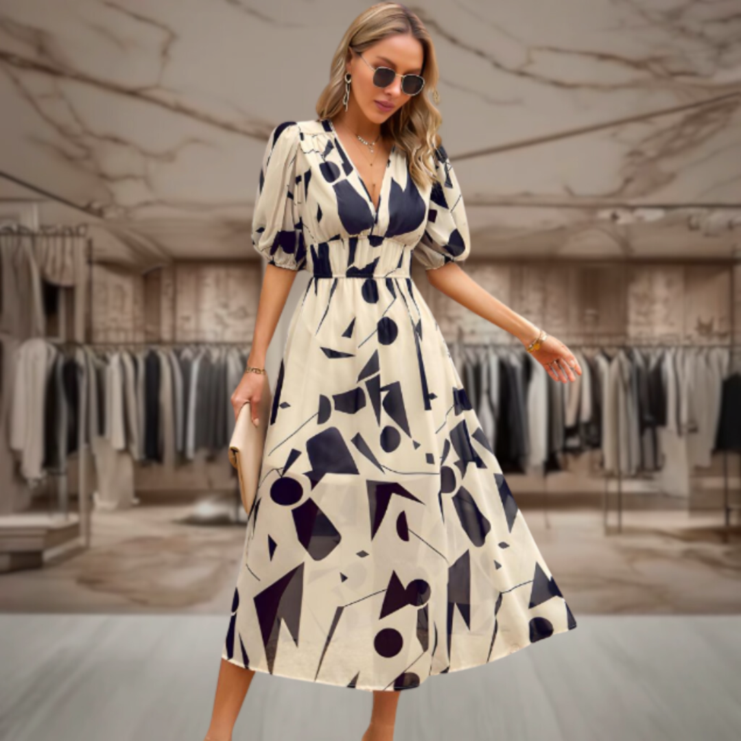 Juliana - Elegant Floral Dress