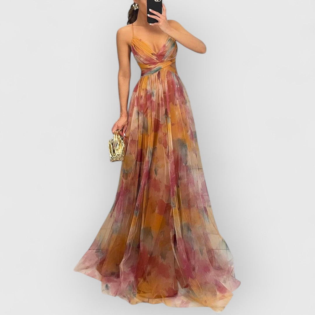 Isabella™ | Maxi dress with floral print