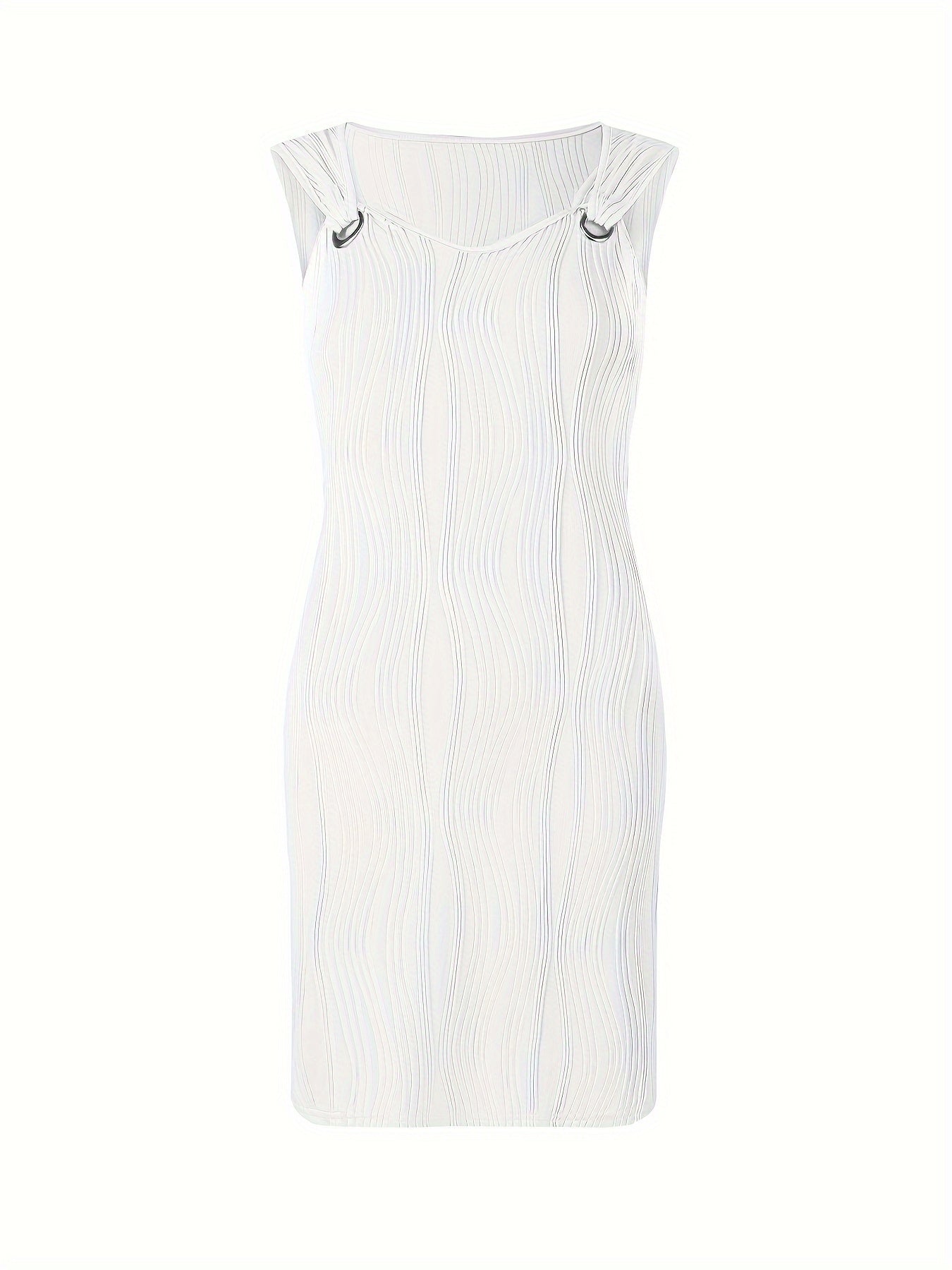 Isabella™ Textured Ring-Detail Dress
