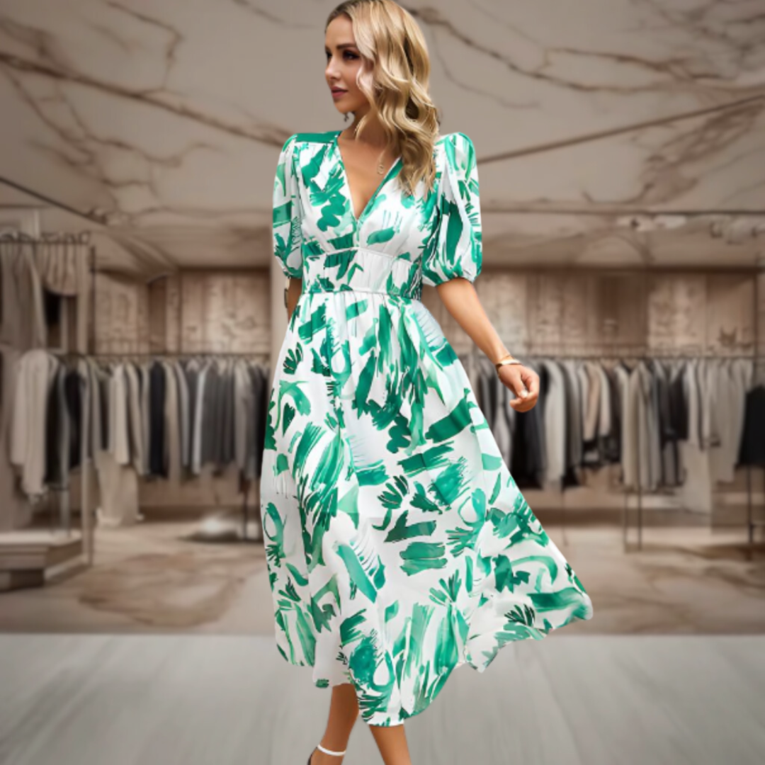 Juliana - Elegant Floral Dress