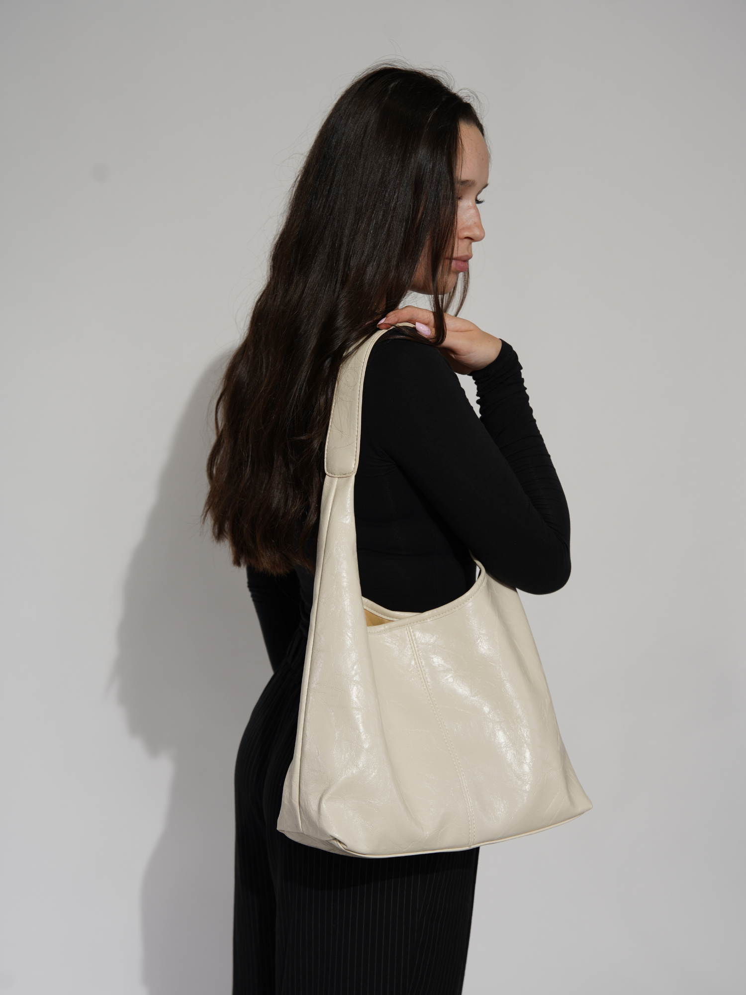isabella™ Crimson Luxe Leather Satchel