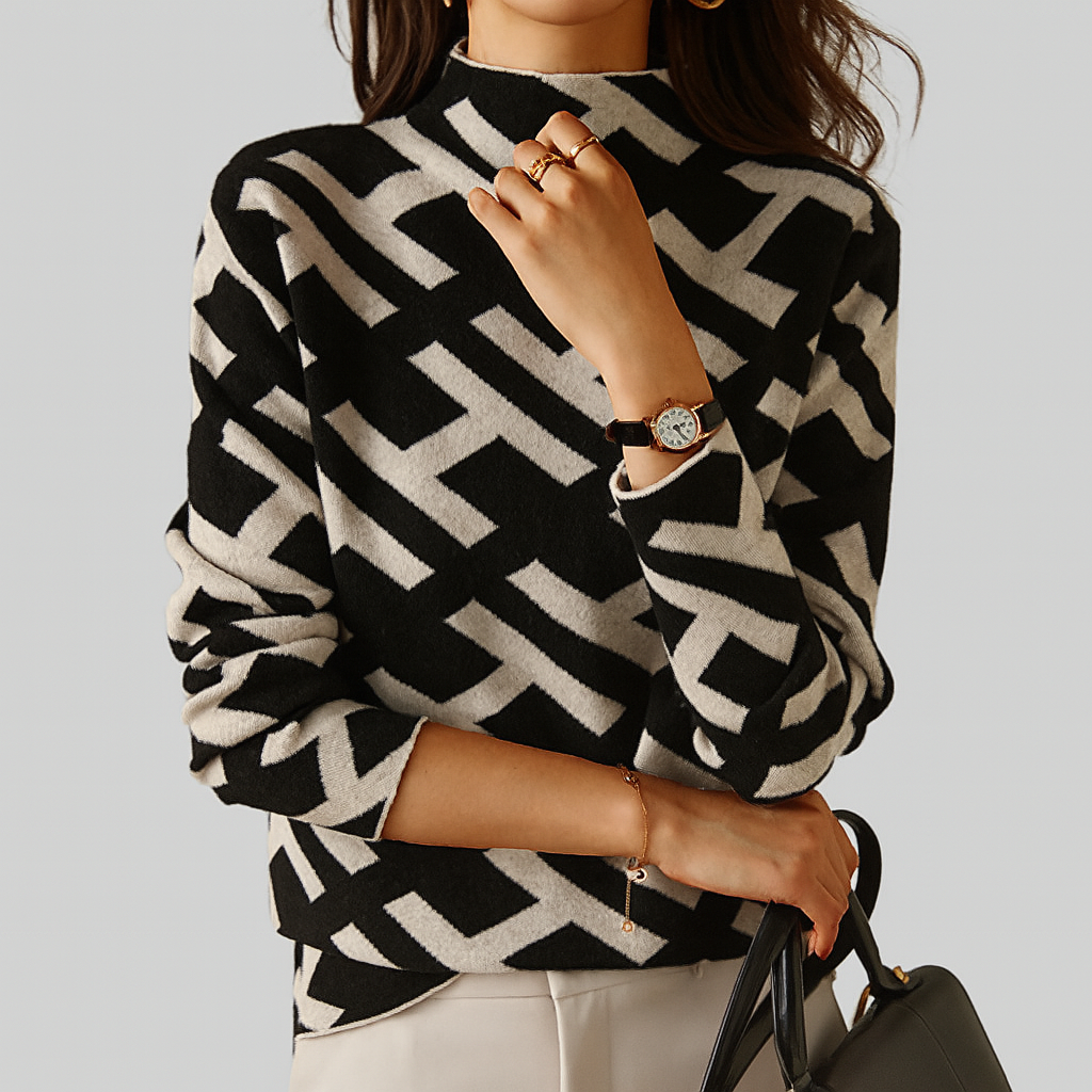 Jessy - Elegant Turtleneck Jumper