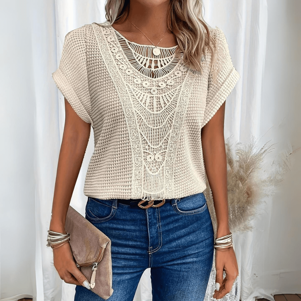 isabella™ | Elegant Ibiza-style blouse
