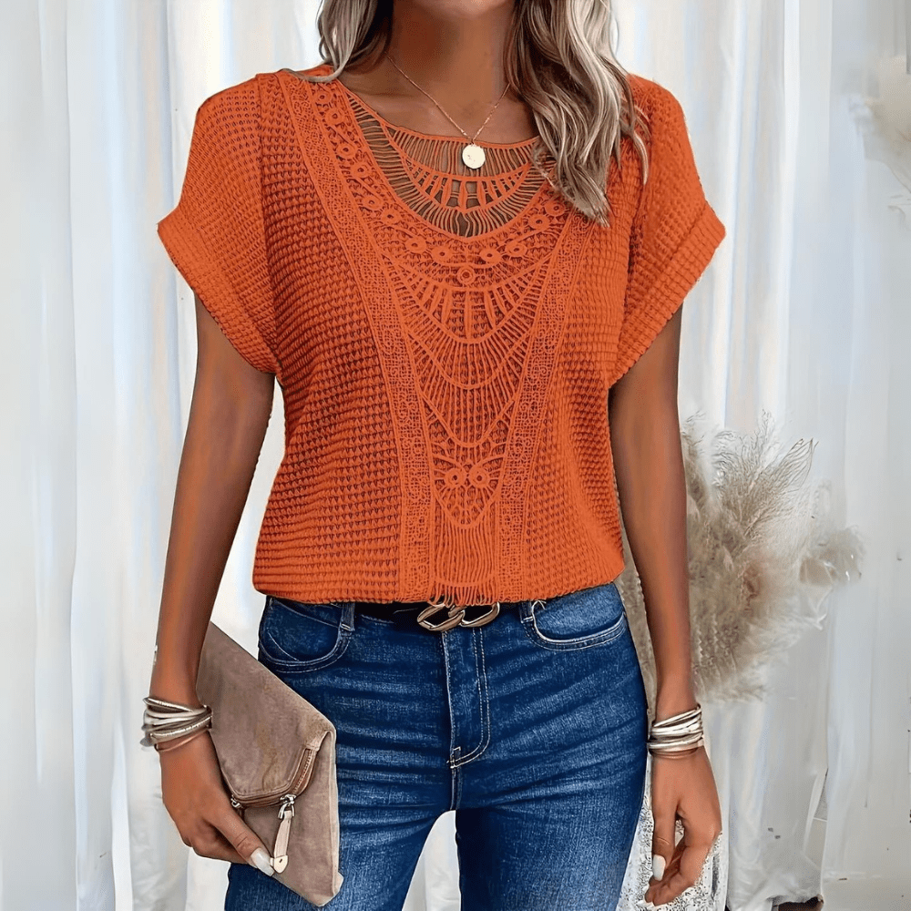 isabella™ | Elegant Ibiza-style blouse