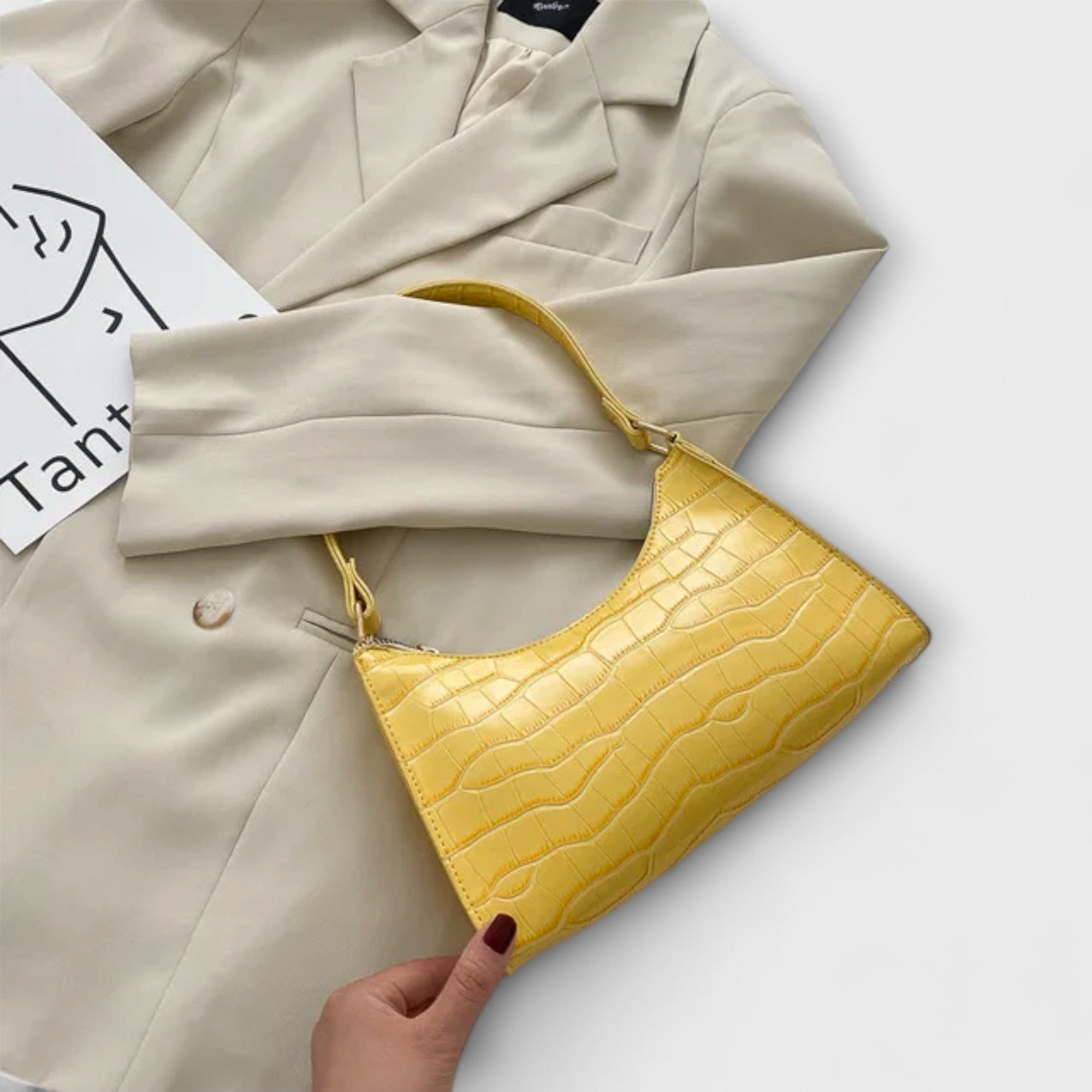 Thorne - Shiny Leather Bag