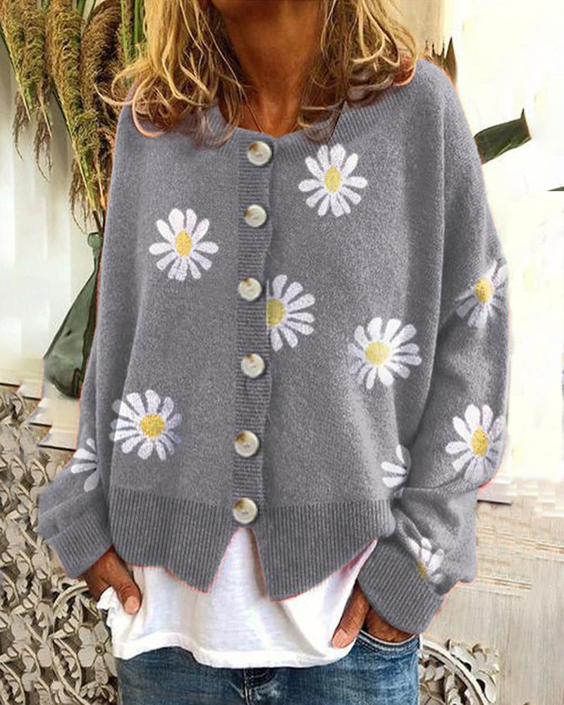 Keira-Lyn – Daisy Knit Sweater