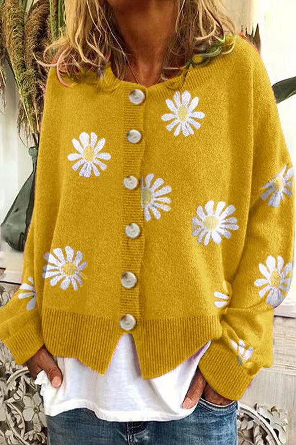 Keira-Lyn – Daisy Knit Sweater