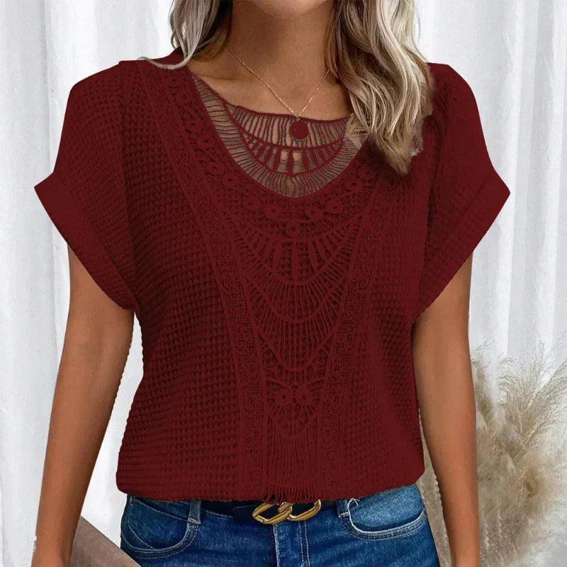 isabella™ | Elegant Ibiza-style blouse