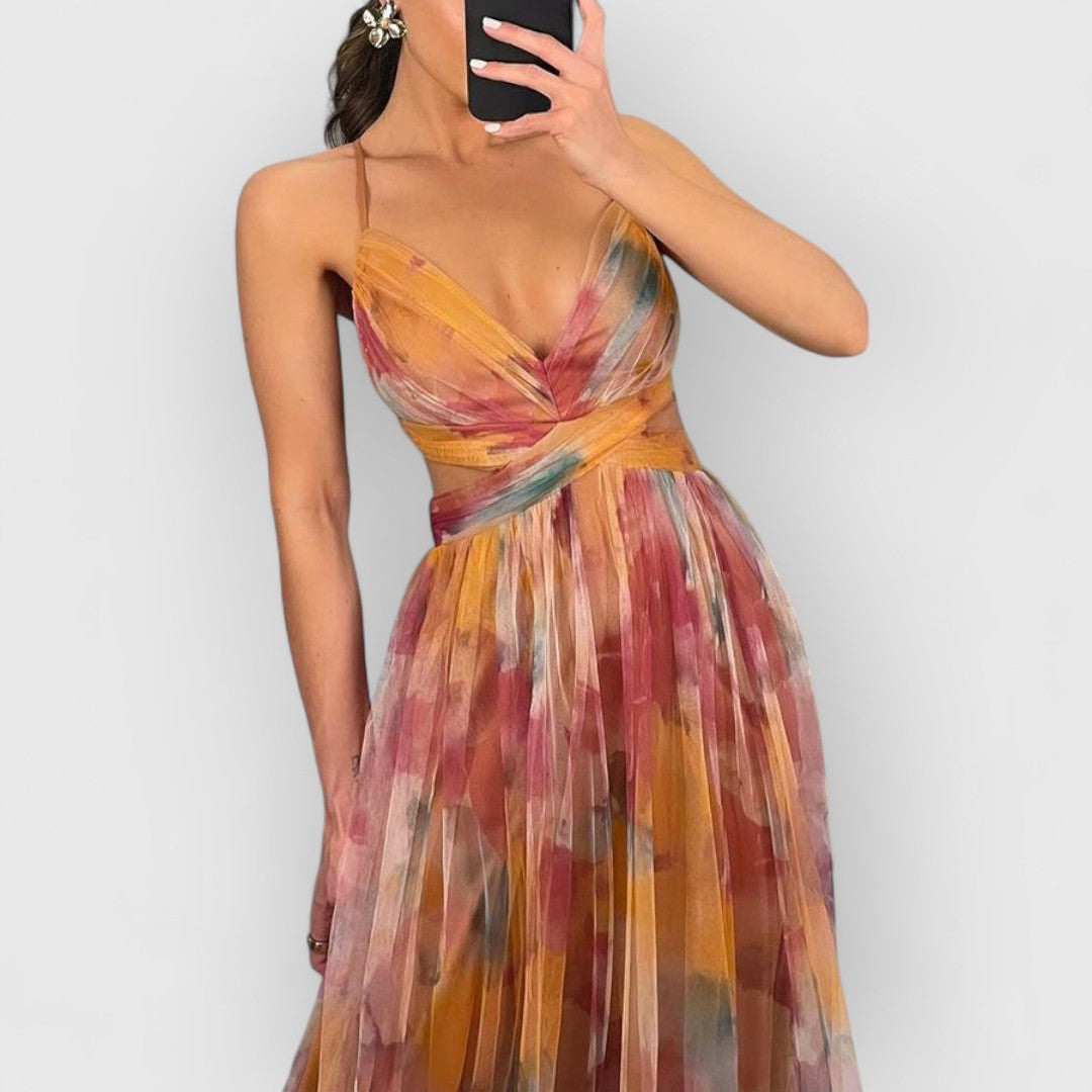 Isabella™ | Maxi dress with floral print