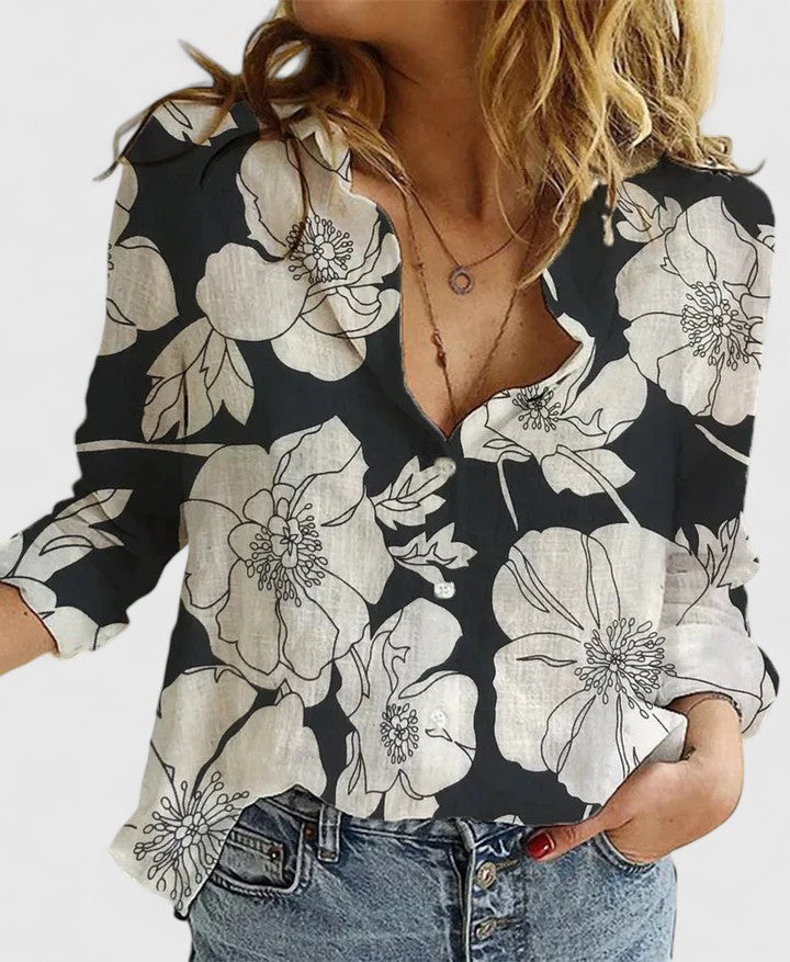 Wynter – Button-Up Casual Shirt