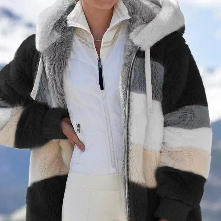 Isabella™ Women's Winter Jacket with Hood and Zipper