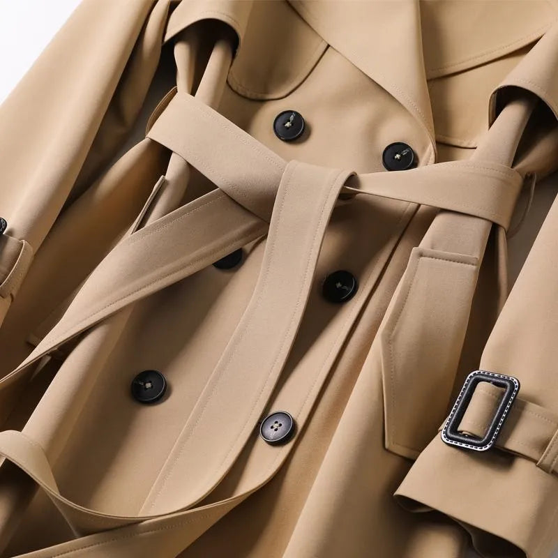 Isabella™ Belted Trench Coat