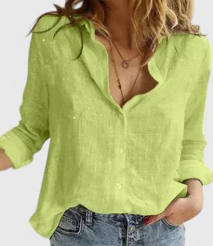Wynter – Button-Up Casual Shirt