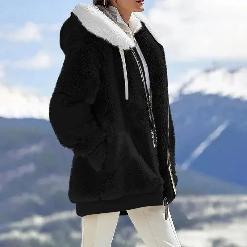 Isabella™ Women's Winter Jacket with Hood and Zipper