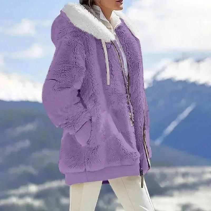 Isabella™ Women's Winter Jacket with Hood and Zipper