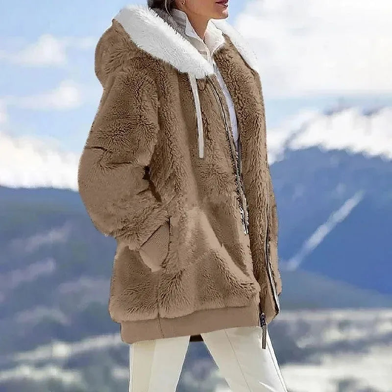 Isabella™ Women's Winter Jacket with Hood and Zipper
