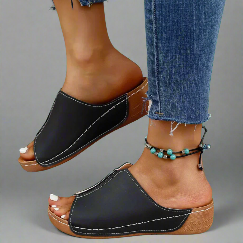 Clemensia | Handmade Wedge Sandals from Premium Materials