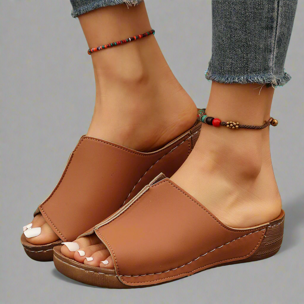 Noemi | Handmade Wedge Sandals Made from Premium Materials