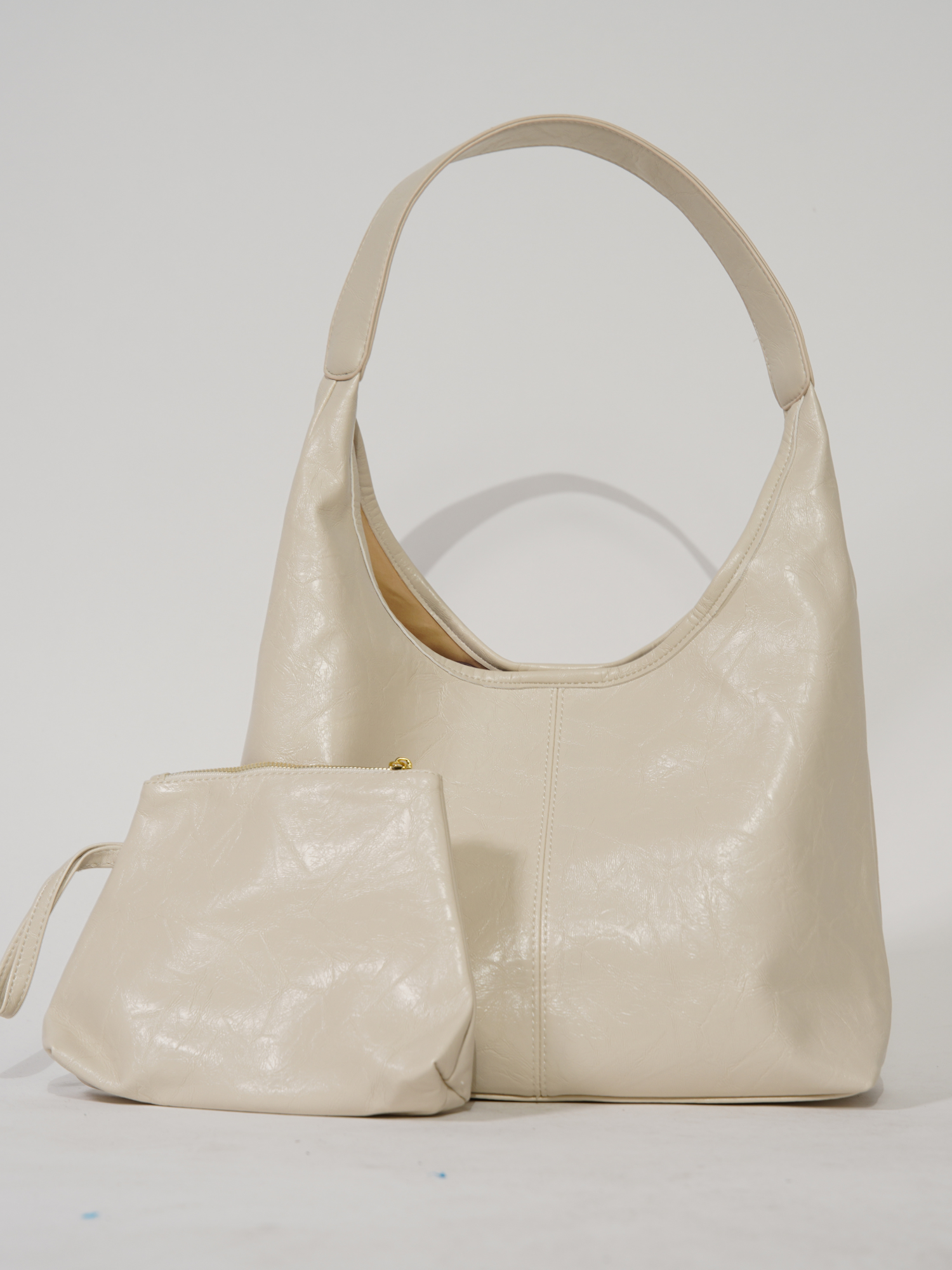 isabella™ Crimson Luxe Leather Satchel