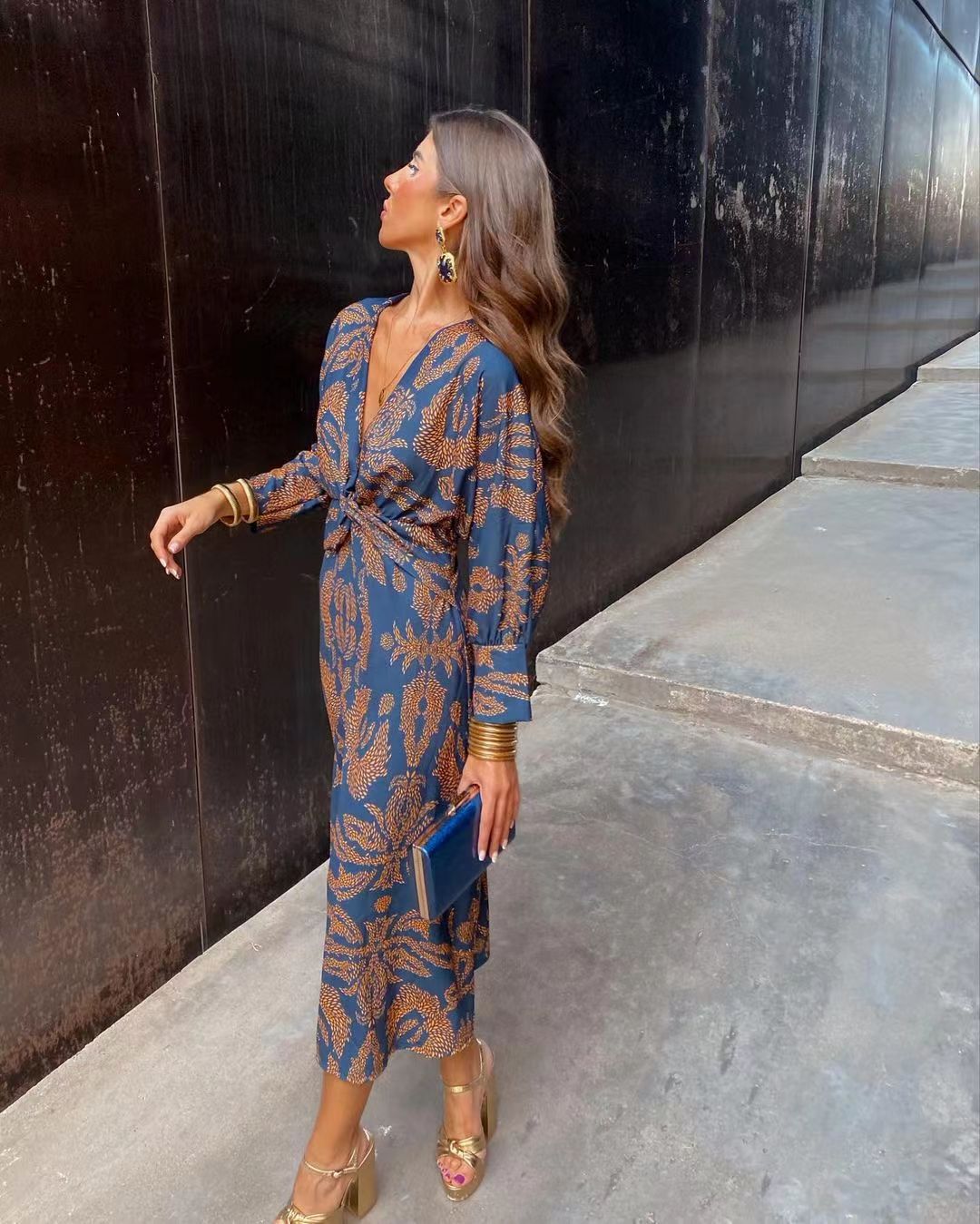 Isabella™ Elegant Knot-Front Dress