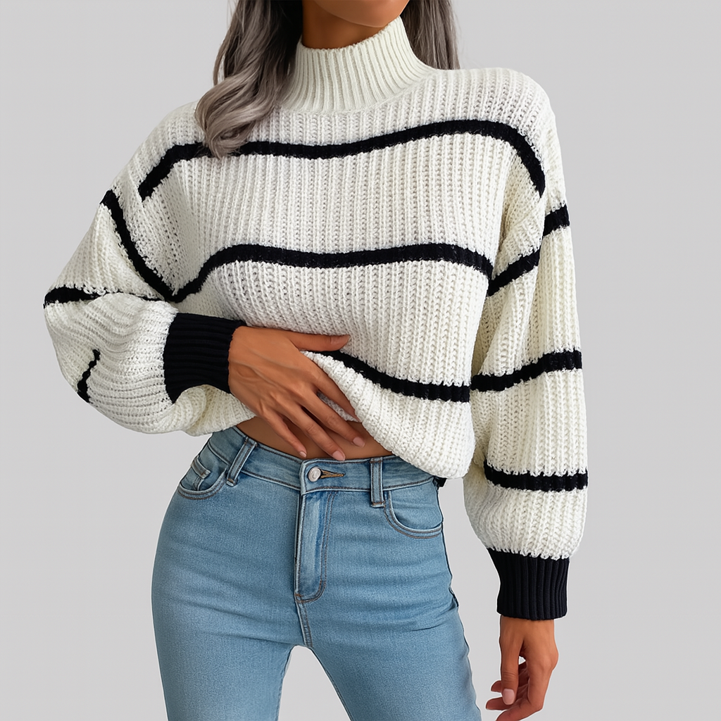 Sarah - Couture Turtleneck Jumper
